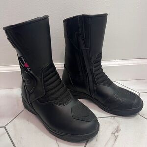 SIDI Gavia Gore-Tex Black Motorcycle Riding Boots Size 5.5 US (37 EUR)
